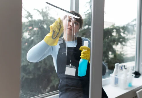 Nettoyage de vitres intérieures et extérieures à Cervon